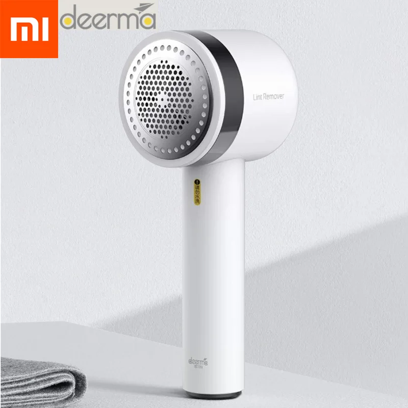 Xiaomi Mijia Deerma, машинка для удаления ворса, триммер для удаления ворса, портативный триммер с двигателем, 7000об/мин, скрытая липкая трубка для волос