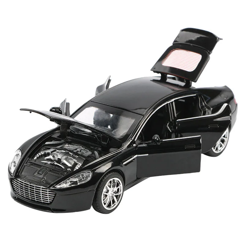 Модель автомобиля Aston Martin из сплава в масштабе 1:32 игрушечная машинка с подсветкой