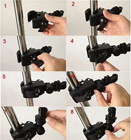 Аксессуары для GoPro быстрое крепление велосипеда с фотовспышкой gopro Hero6 5 4 3 + 2 1