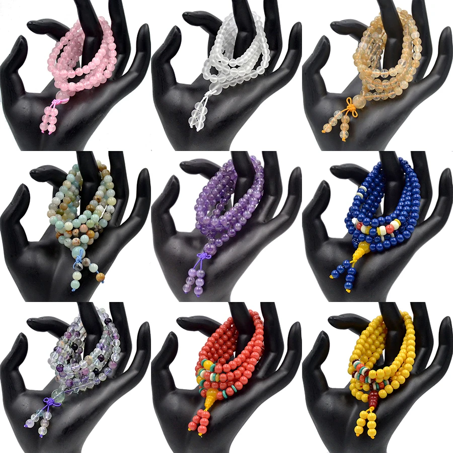 3 шт./лот натуральный красный гранат 6 мм драгоценный камень буддийские Круглые