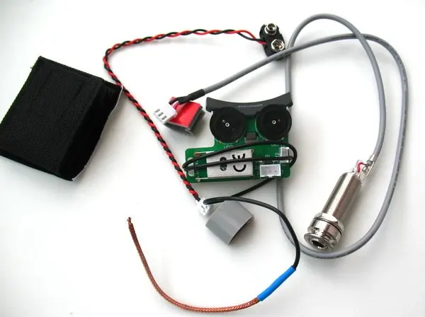 Звукосниматели для гитары SONITONE подседельный звукосниматель с системой