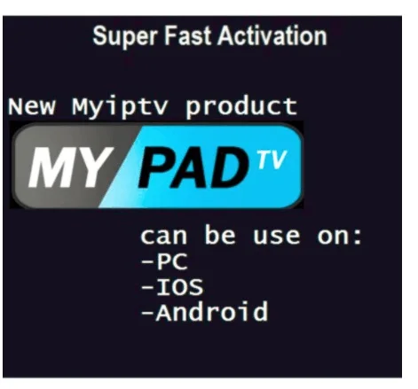 MYPAD ТВ PINCODE/подписка на китайский/hk/tw/Сингапур/Малайзия/Индонезия/Австралия smart tv box