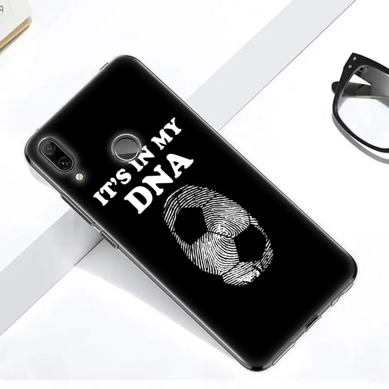 Спортивный Футбольный Мягкий силиконовый чехол для телефона huawei mate 10 20 Lite Pro Enjoy 9S Y9 Y7 Y6 Y5 Pro Модный чехол
