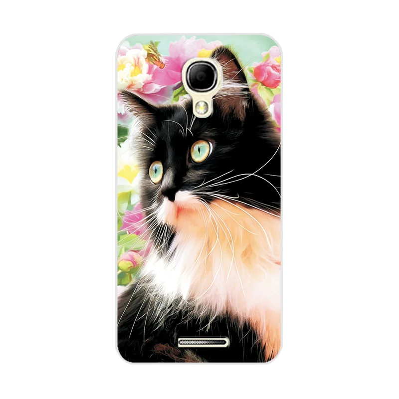 W43 Чехол для Alcatel One Touch Pixi 4 5010D, маленький чехол с маргариткой и сердечком для Alcatel Pixi4 OT 5010, чехол-бампер для задней панели телефона - Цвет: W43