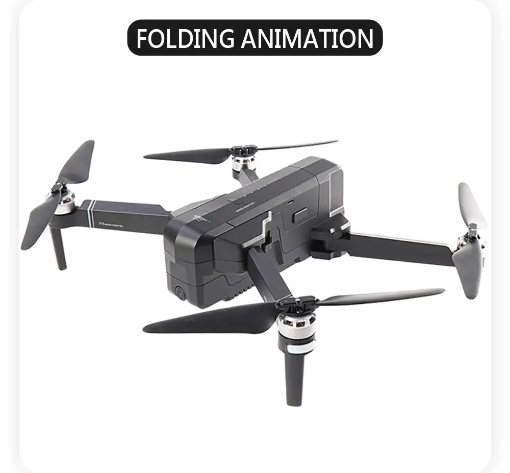 SJRC F11 gps Дрон с Wifi FPV 1080P камера бесщеточный Квадрокоптер 25 минут время полета управление жестами складной Дрон Vs SG906