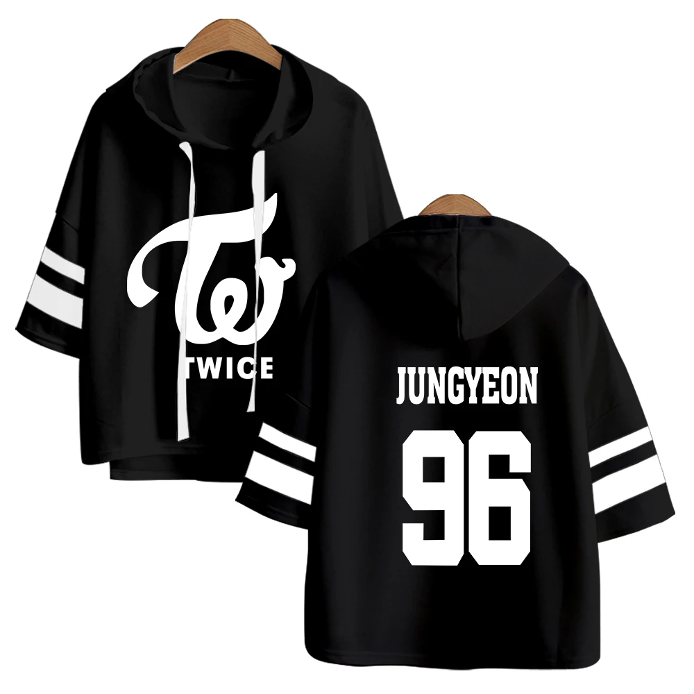 Twice singer kpop толстовки Толстовка Топы Одежда корейский стиль летнее худи для женщин harajuku женская одежда