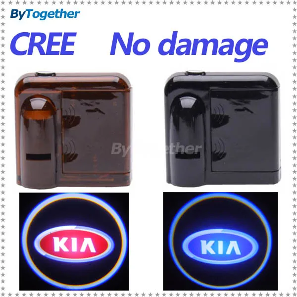 Беспроводной из светодиодов логотип проектор двери автомобиля свет для Kia Cadenza