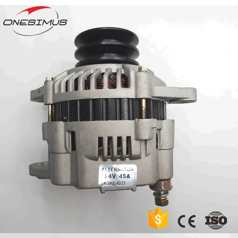 Новый генератор 24 В/45 а OEM ME037620 для Mit- 4D33 4D34 4D35 | Автомобили и мотоциклы