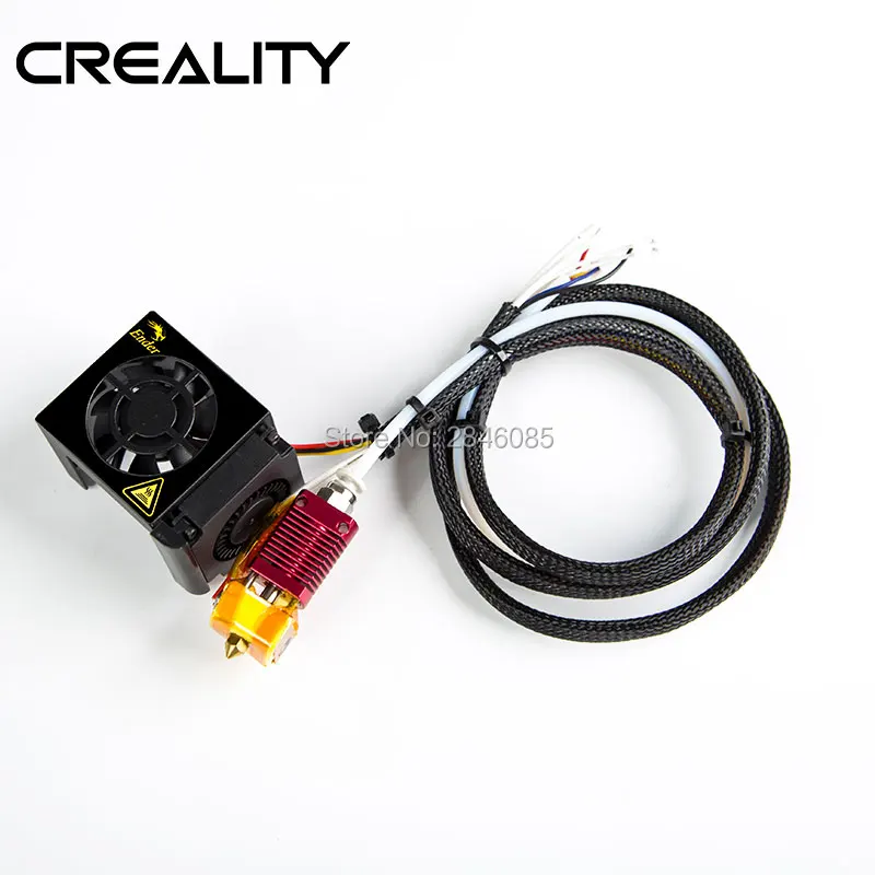 CREALITY 3D полная сборка комплектов экструдеров с 2 вентиляторами крышка вентилятора