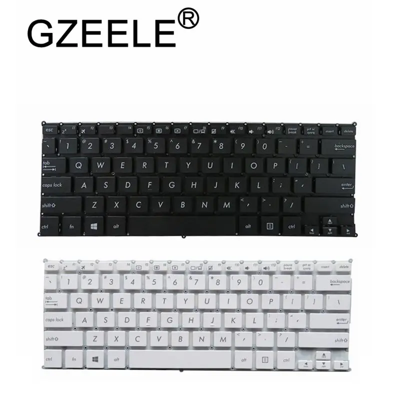 

GZEELE New US English Keyboard For ASUS E202 E202S E205 E202MA TP201SA X205 X205T X205TA E205 E202SA E202M BLACK WHITE keyboard