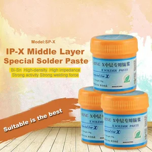 Материнская плата Wozniak для Iphone x xs max, средний слой, BGA, специальная паяльная паста, материнская плата, ремонт станнума, посадка растений, Оловянная масса