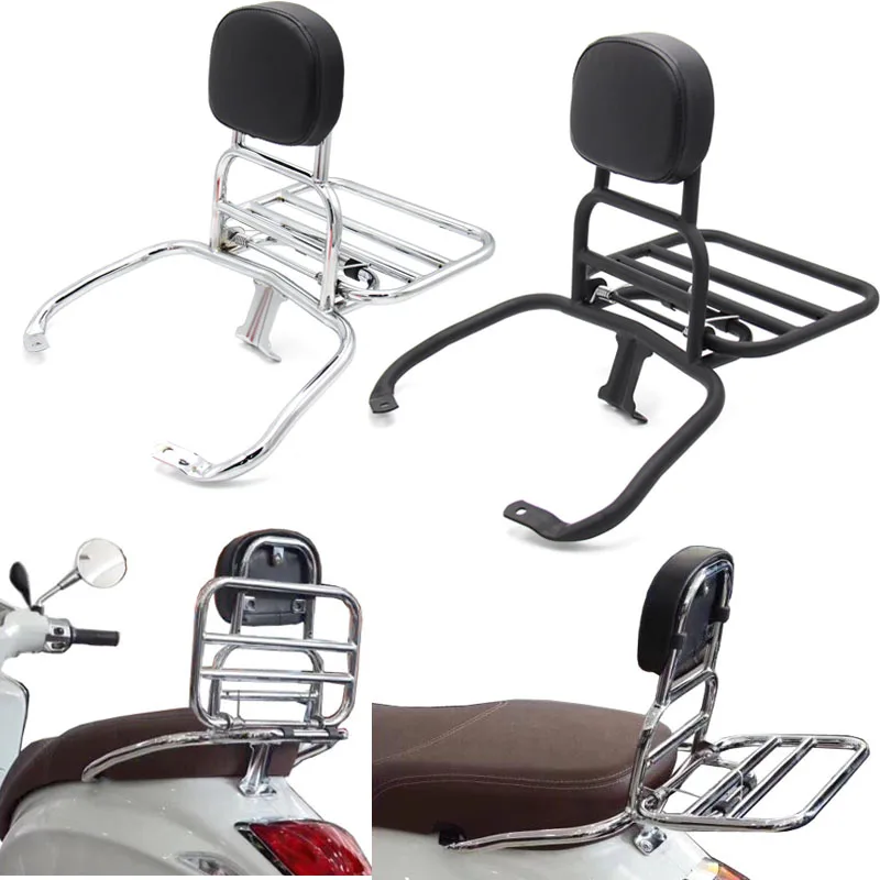 

Rear Luggage Rack with Bonus Metal Clamp for LX / LXV / LT / S Scooter GTS 300 250 125 ALL