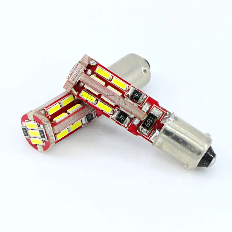 Пара BA9S BAX9S BAY9S 19-SMD 120/150/180 градусов обратный светильник сигнала поворота