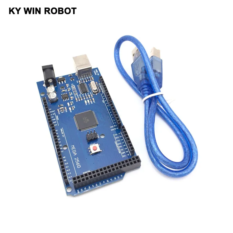 

Mega 2560 R3 Mega2560 REV3 (ATmega2560-16AU CH340G) Board ON USB Cable Compatible for Arduino With USB Cable
