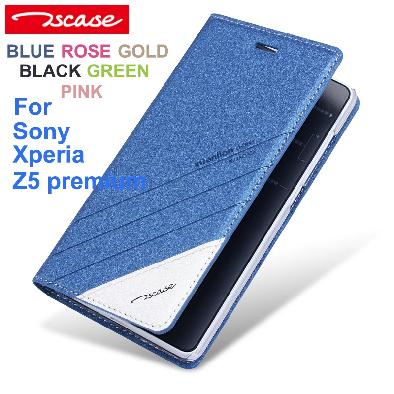 Чехол Ts модный высокое качество для sony Xperia Z5 Премиум кожаный чехол откидная