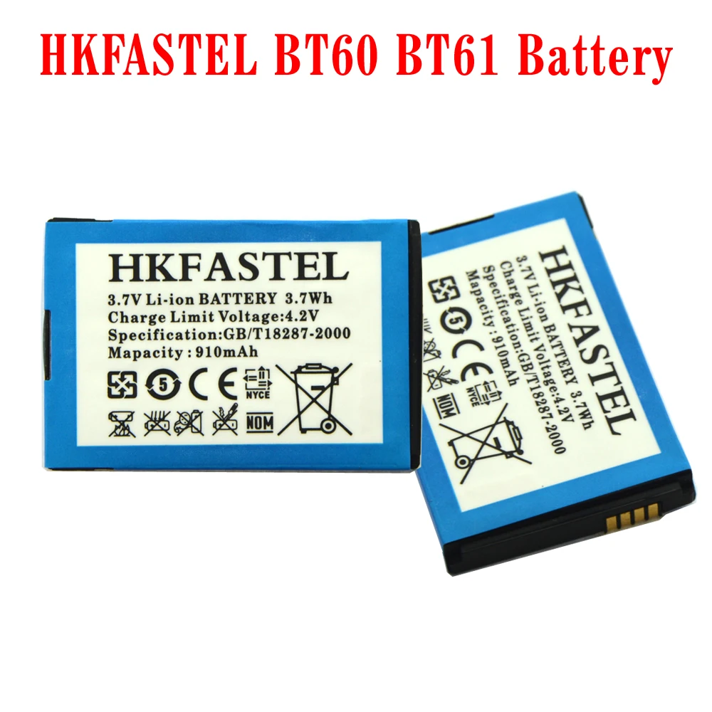 Новый аккумулятор HKFASTEL BT60 BT61 для Motorola Q8 A1210 A3000 A3100 A1200 W490 Z6m Z6tv i410 Nextel i576