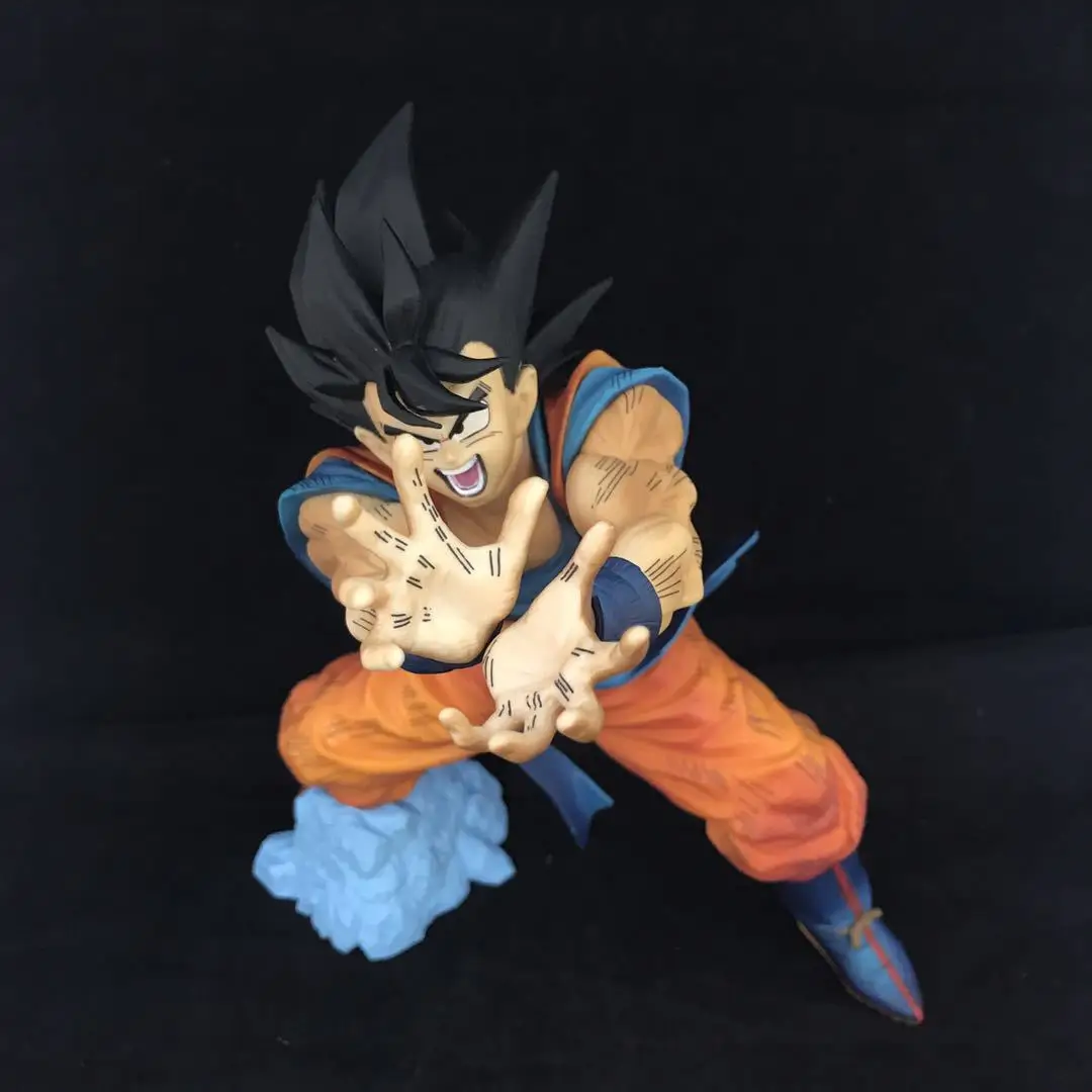 Аниме экшн-фигурки Shock Wave Super Saiyan Son Goku стволы Figura Saiya фигурка игрушка модель куклы |