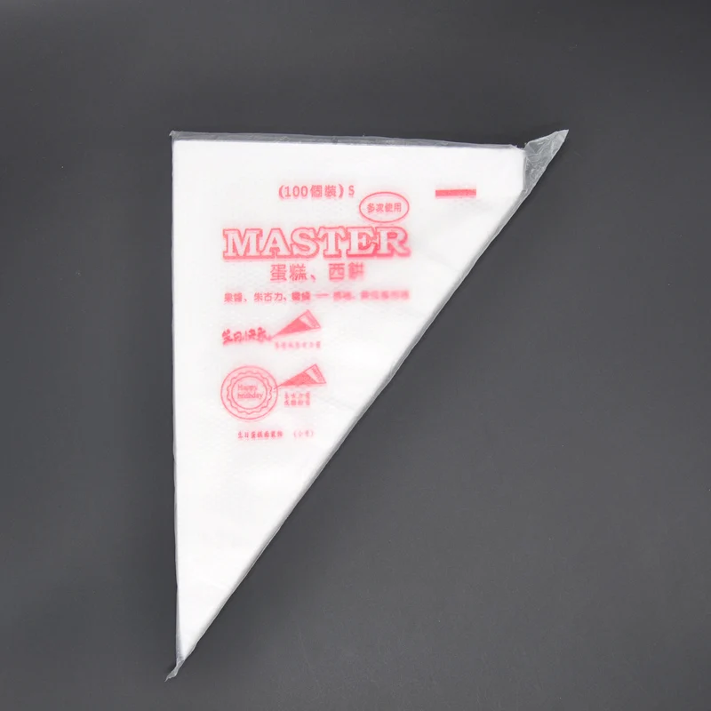 100 шт./компл. одноразовый мешок для теста Кондитерские мешки украшения тортов и