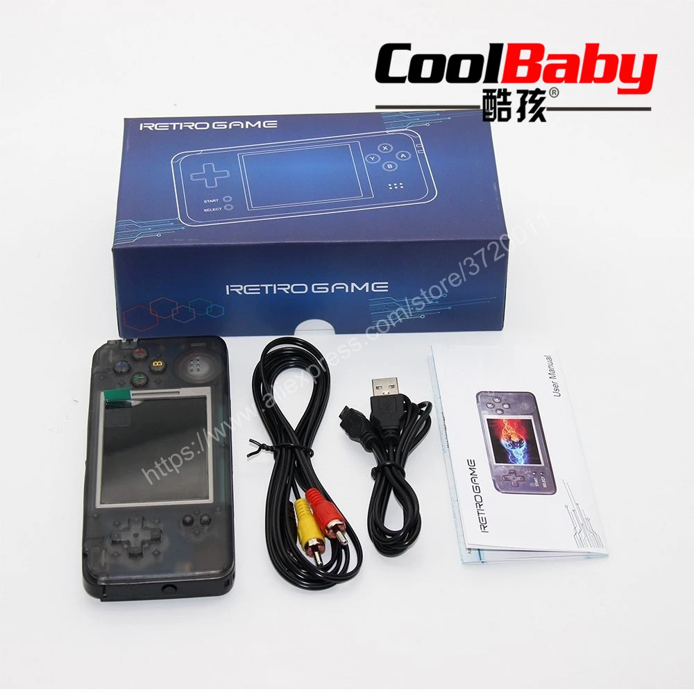 20 шт. coolbaby RS-97 Ретро портативная игровая консоль портативный мини-Видео игровой плеер Ретро игровая консоль Ретро детские игры