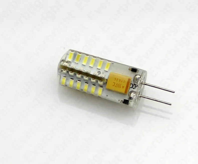 10 шт./лот G4 LED 3014 SMD 48 светодиодов 6 Вт светодиодные лампы свет хрустальной люстры 360