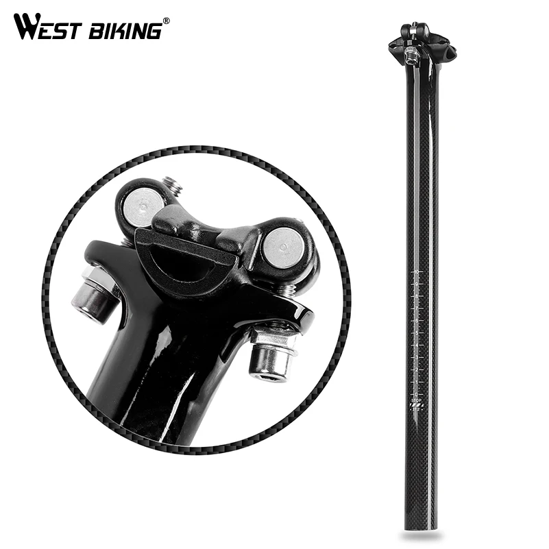 WEST BIKING 245G труба из углеродистого волокна 3K глянцевый дорожный велосипед