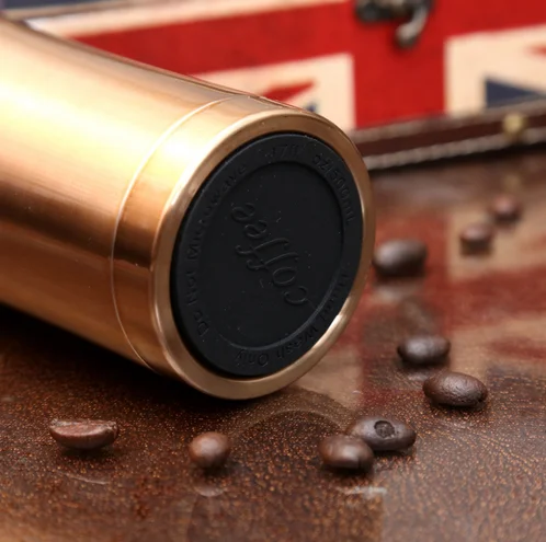 Hot Sale 350ml Double Wall stainless steel auto cup thermos Vacuum Thermo flask bottle travel coffee mug mini hot cold water | Дом и сад