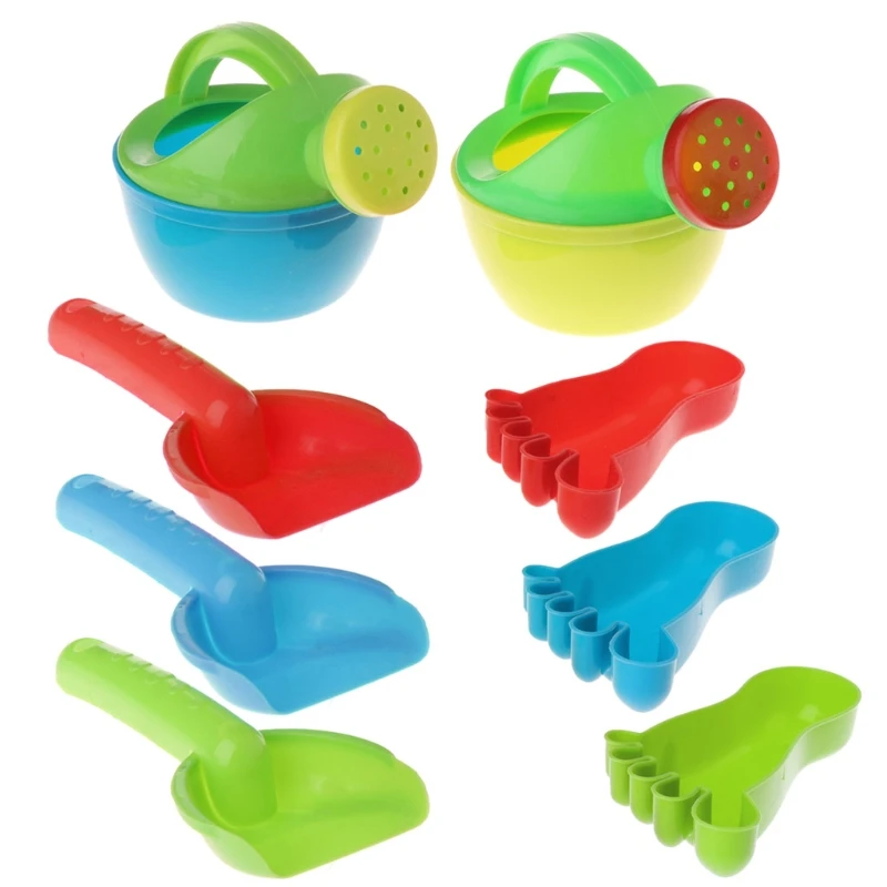 Набор детских пляжных игрушек с песком набор для полива купания игр прочные