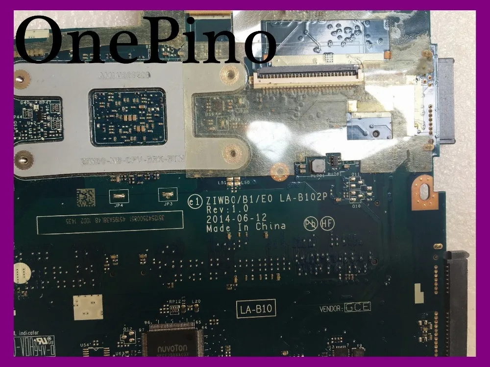 ZIWB0/B1E0 LA-B102P материнская плата для Lenovo B40 B40-30 ноутбука N3520 CPU DDR3 | Компьютеры и офис