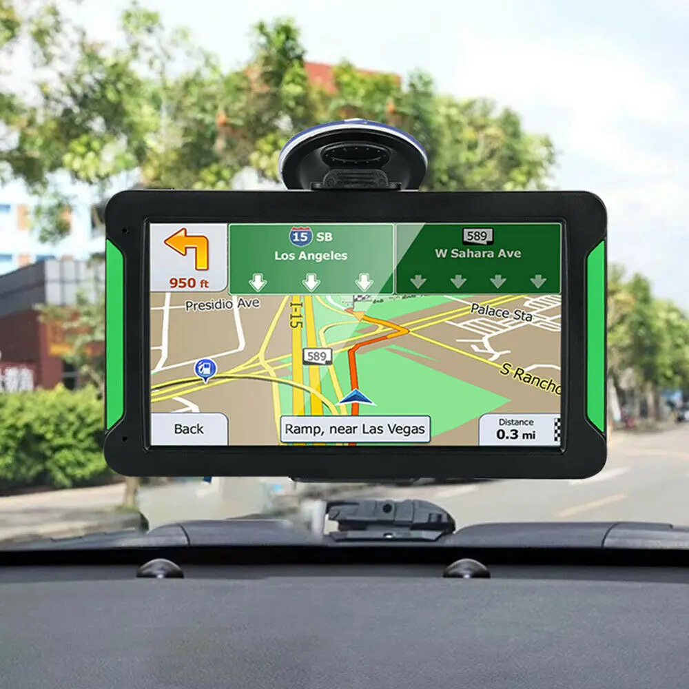 7 дюймов навигационное устройство gps Карты автомобиль Грузовик Авто Сенсорный