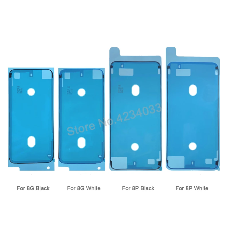 50 шт. водонепроницаемый клейкий стикер для iPhone 7 6S Plus 7Plus 8X8P 3 м Предварительно