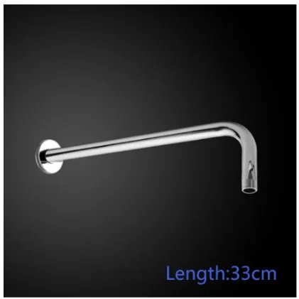 round arm Круглая или квадратная насадка для душа из нержавеющей стали, фильтр для экономии воды, Распылительная насадка, смеситель для душа для ванной комнаты - Цвет: round arm