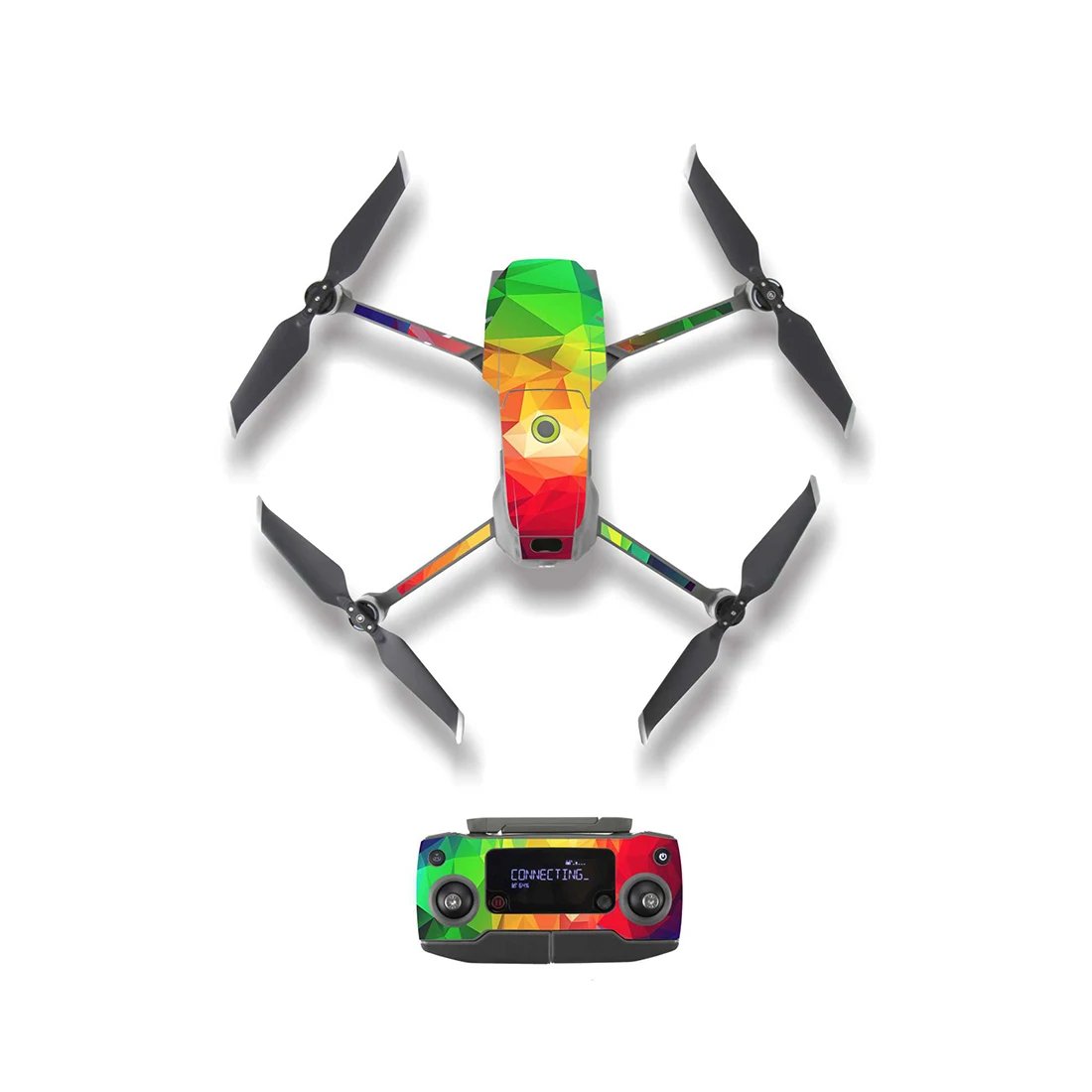 6 цветов наклейки, клейкая основа наклейки для DJI MAVIC PRO/Air 2/PRO/MAVIC 2 ZOOM беспилотный фюзеляж комплекты дистанционного управления