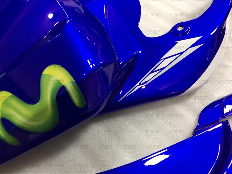 YZFR6 2006 2007 набор для всего тела YZF600 R6 07 Пластиковые обтекатели 06 синие белые черные