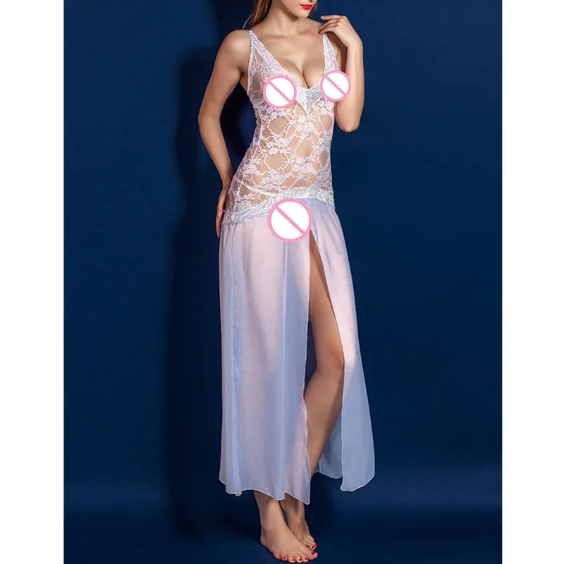 Новые костюмы эротическое нижнее белье женская сексуальная одежда для сна белая