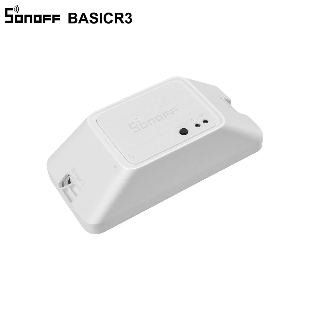 SONOFF BASIC R3 Smart ON/OFF WiFi переключатель, светильник, таймер, Поддержка приложения/LAN/голосовой пульт дистанционного управления, режим «сделай сам» работает с Alexa Google Home