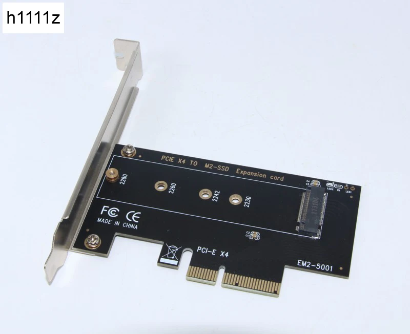 Полная скорость M.2 NVMe SSD NGFF к PCIE X4 адаптер M ключ интерфейсная карта поддержка PCI