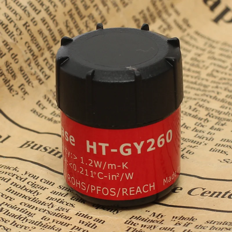 Высокая проводимость теплоотвода смазочная паста Олово 20 г теплоотдача