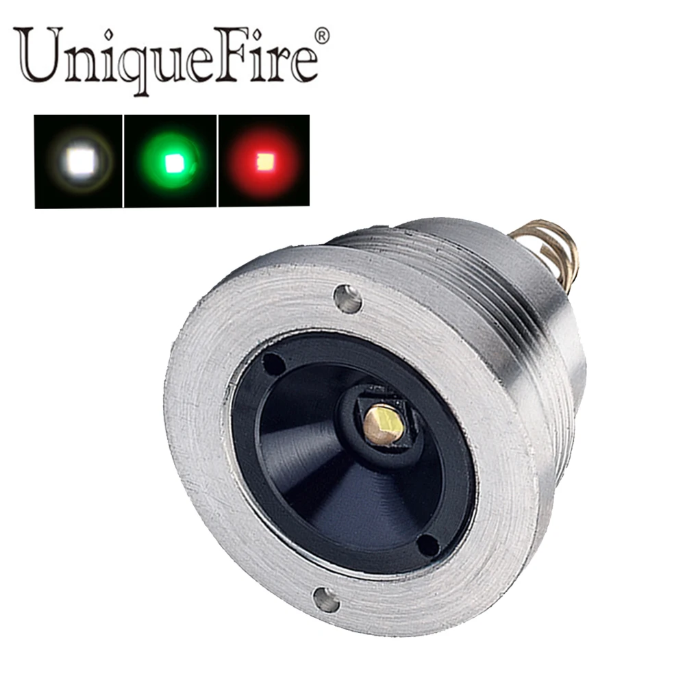 UniqueFire 1405 XRE 3 режима держатель лампы драйвера зеленый/красный/белый свет падение в