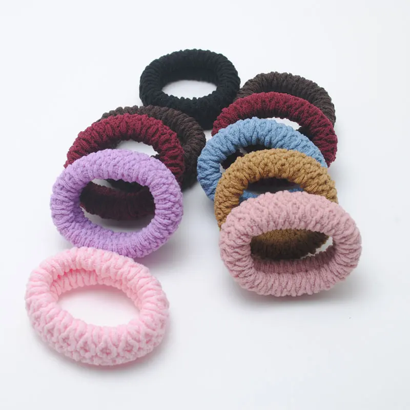 5 шт. новые эластичные резинки для волос прочная резинка толстые Женский