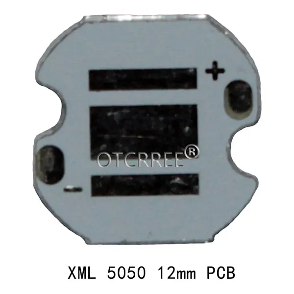 Cree XML2 XM-L2 XML T6 5050 светодиодный PCB Алюминий доска основа для отвода тепла пластины печатной платы 32/25/20/16 мм для DIY светильник - Испускаемый цвет: XML 5050 12mm PCB