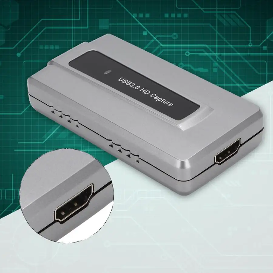 HDMI USB 3 0 видеозаписывающая карта для игр 1080P WiiU/Xbox/360/Xbox One/PS4/HDMI камера