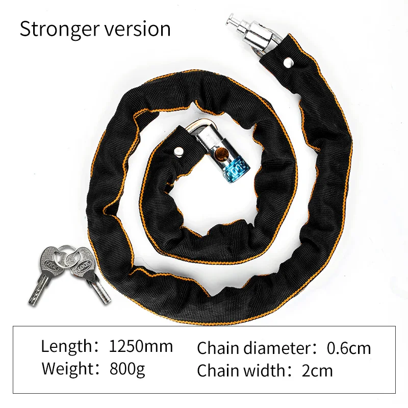 stronger version Coolсмена замок для велосипедной цепи, защита для велосипеда, замок для велосипедной цепи, безопасный Противоугонный замок для велосипедной цепи, замок для мотоцикла - Цвет: stronger version