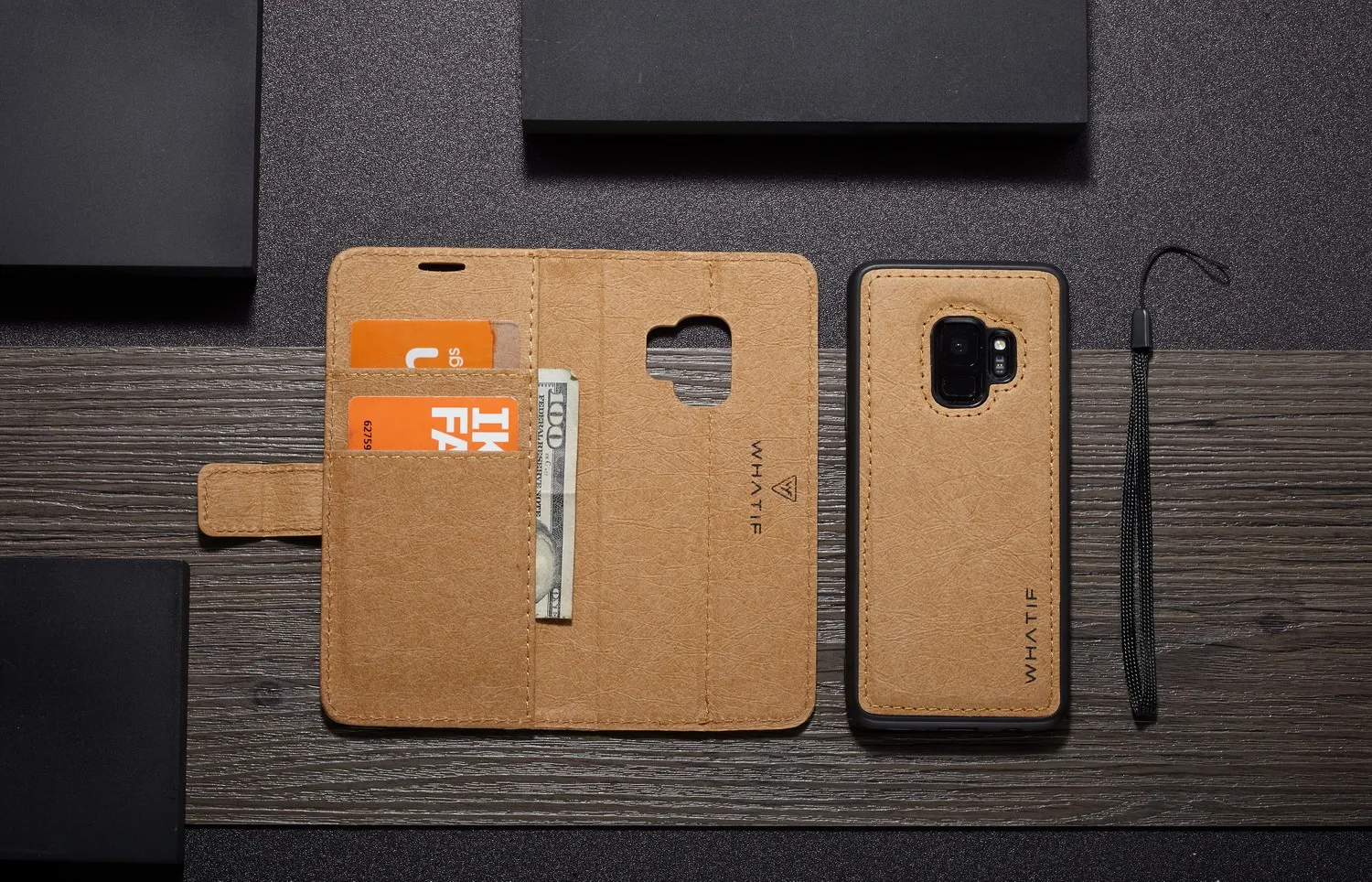 Для samsung Galaxy S8 S9 S10 E Note10 Plus Note 10 9 8 10+ чехол на магните флип-кошелек из крафт-бумаги чехол-книжка Съемная задняя крышка
