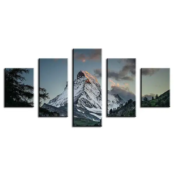 5 панелей обмотки путь Современный домашний декор для стен холст картина