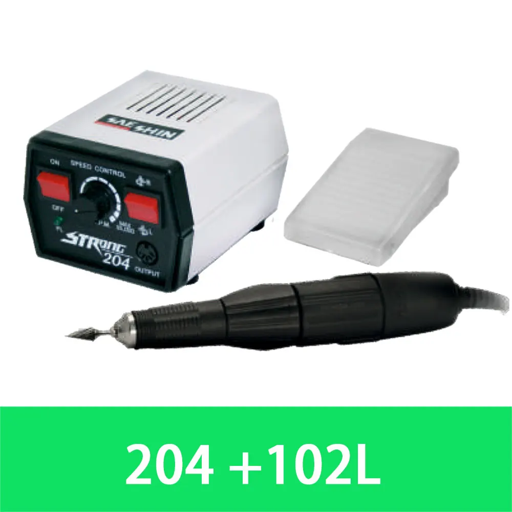

New Dental 35K Seashin polishing Strong 204 Micromotor + 102L handpiece Polisher