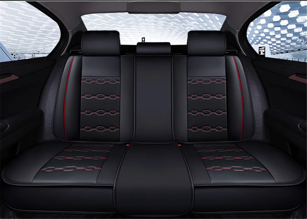 Кожаный чехол на сиденье автомобиля 2019 всесезонный кожаный 5 сидений для Porsche Cayenne