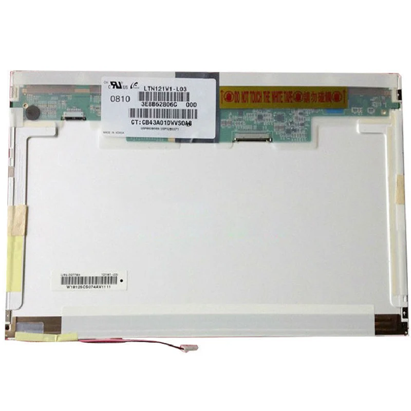N121I3-L01 L03 L02-L01 LTN121AT02 CLAA121WA01A B121EW03 LTD121EWVB 20-контактный XJ матрица ЖК-экрана ноутбука 12,1'