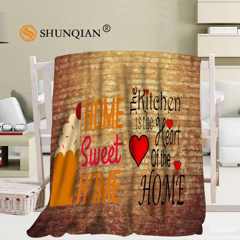comprar Cobertor Casa Doce Macio Diy Sofá Cama Lance Cobertor Criança Adulto Quente Personalizado Cobertor 56x80inch50x60inch40x50inch