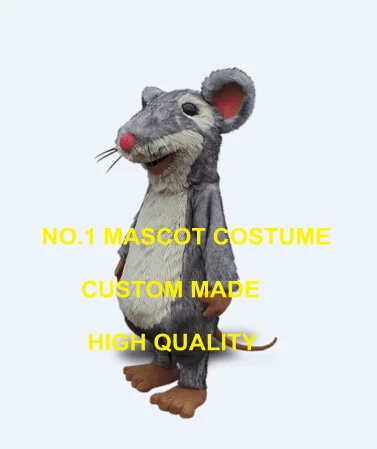 Профессиональный маскарадный костюм с меховой мышью на заказ крысиная тема