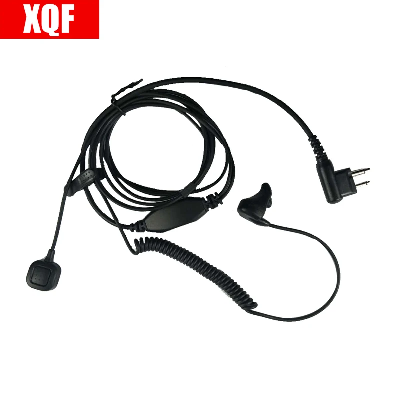 2 pin Динамик уха кости Вибрация палец PTT гарнитура для Motorola серии GP: GP2000 GP2100 GP300 GP 308